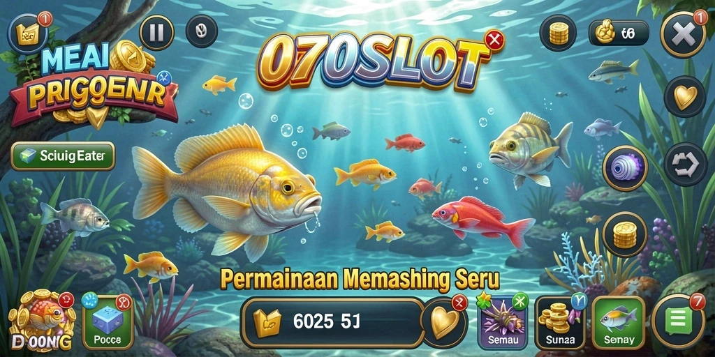 Tangkapan ikan besar dan suasana laut yang menenangkan di 070SLOT.