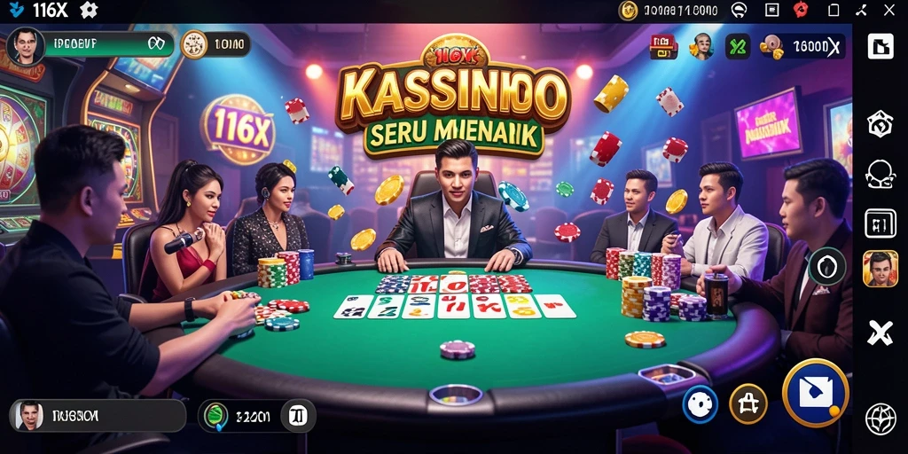 Tampilan screenshot gameplay 116X yang menarik dan menegangkan.