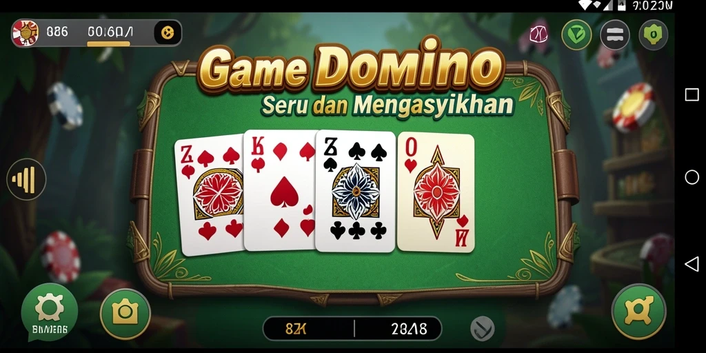 Tampilan gameplay seru di 8ZK dengan grafik yang menawan.