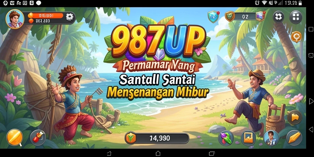 Screenshot permainan <strong>987UP</strong> menunjukkan keseruan gameplay yang menghibur.