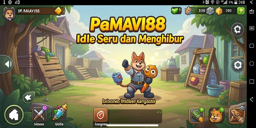 Tampilan gameplay AMAVI88 yang mengasyikkan dan penuh warna.