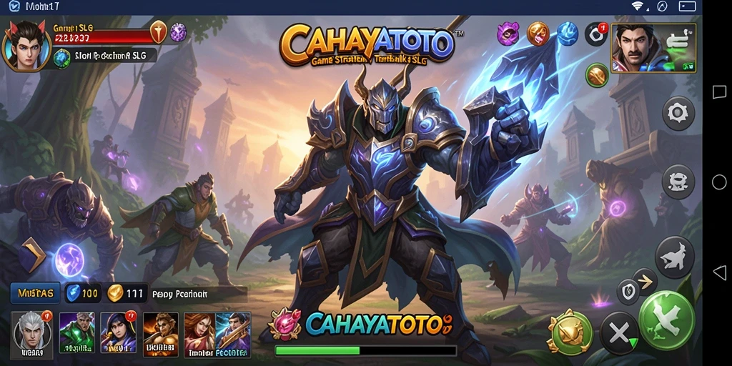 Tangkapan layar gameplay CAHAYATOTO menampilkan aksi strategi mendebarkan.