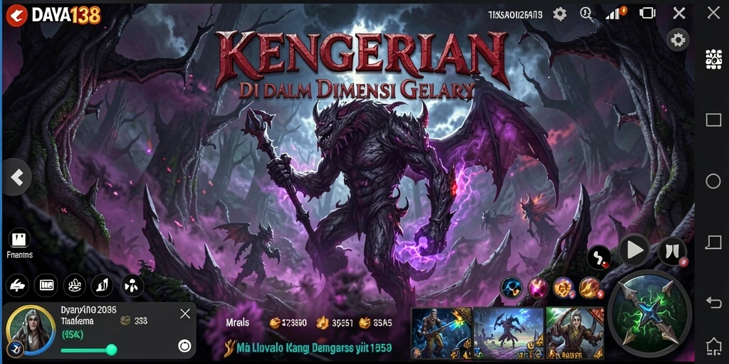 Screenshot menampilkan gameplay seram dari DAYA138 dengan atmosfer mencekam.