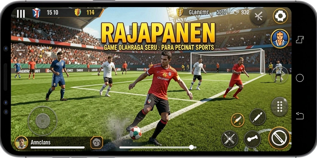 Tampilan gameplay RAJAPANEN yang menarik dan mendebarkan.