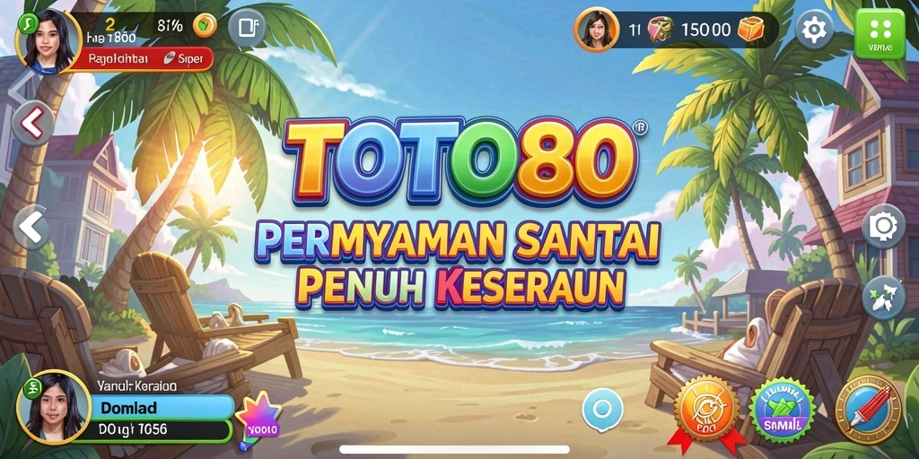 Tampilan gameplay <strong>TOTO80</strong> yang penuh warna dan menyenangkan.